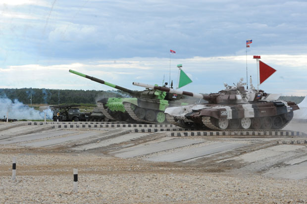 Tenkisti Vojske Srbije osvojili su treće mesto na tenkovskom biatlonu u Rusiji