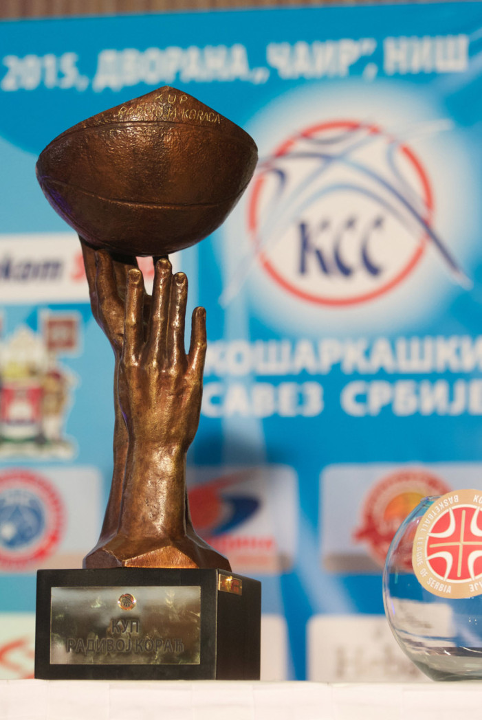 Finalisti Kupa Radivoja Koraća su Partizan i Mega Leks