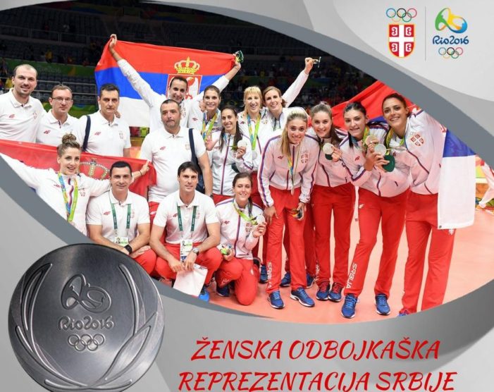 Odbojkašice Srbije osvojile srebro na OI u RIU